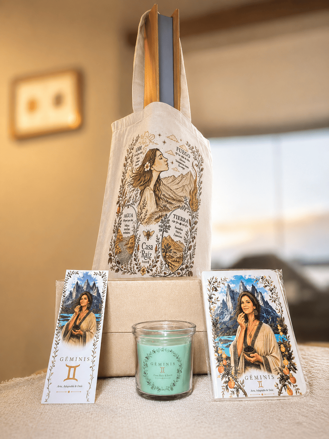 Box Zodiaco Chileno – Kit Aromático y Papelería Ilustrada