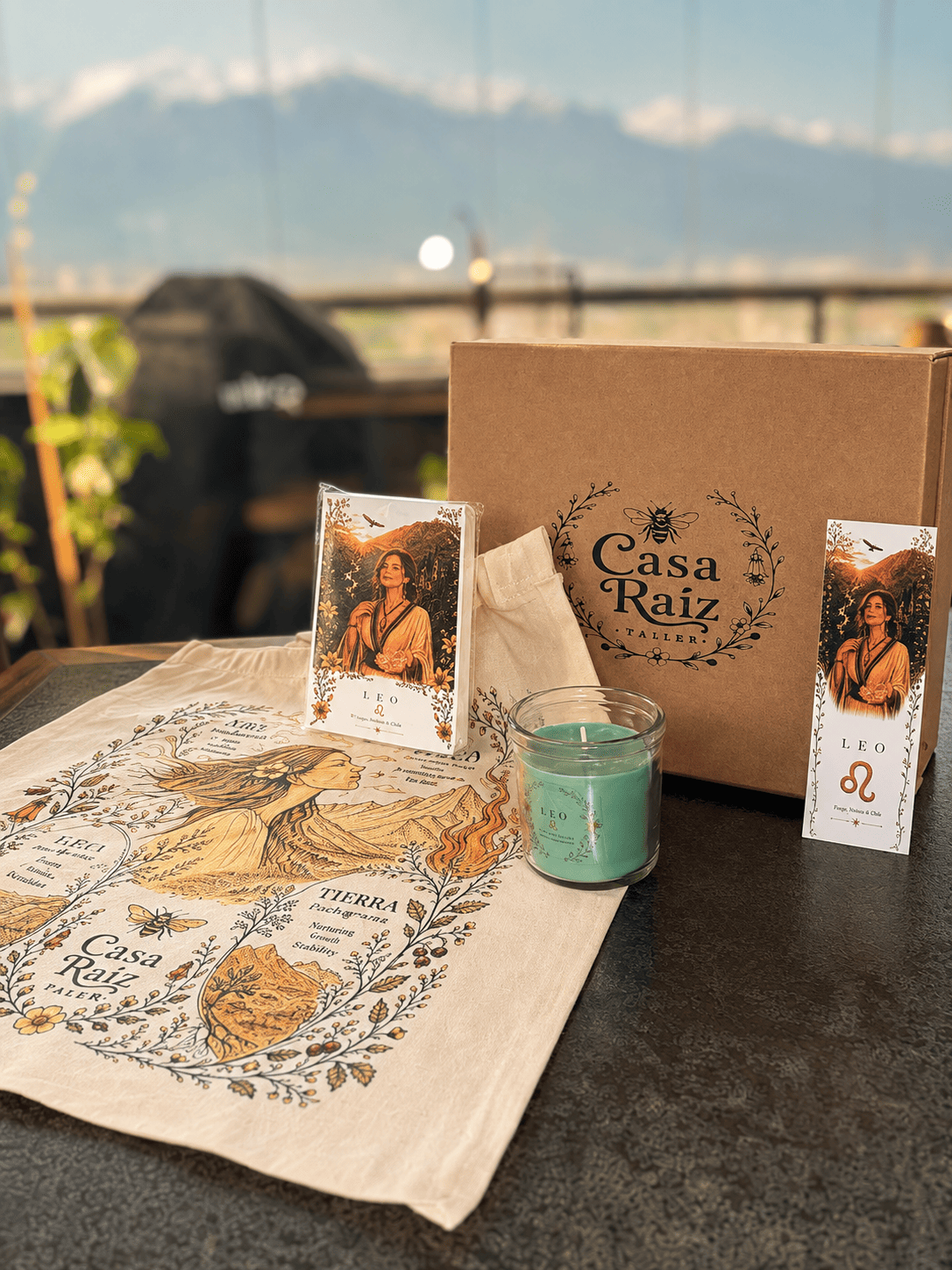 Box Zodiaco Chileno – Kit Aromático y Papelería Ilustrada